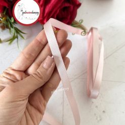 Gelincimherşey Saten Grogren Kurdele 1 cm - PUDRA