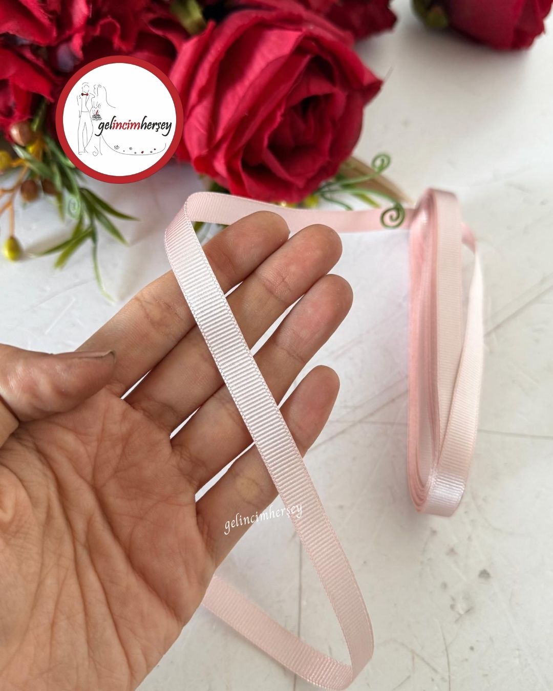 GelincimherşeySatenGrogren1cmPudra1