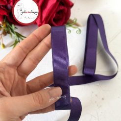Gelincimherşey 2 cm Saten Grogren Kurdele - MOR