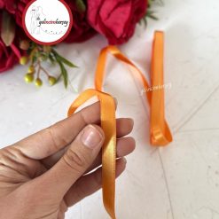 Gelincimherşey 1 cm Saten Kurdele - TURUNCU