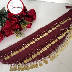 Gelincimherşey Paralı Oryantal Dans Shakira Kemeri - BORDO