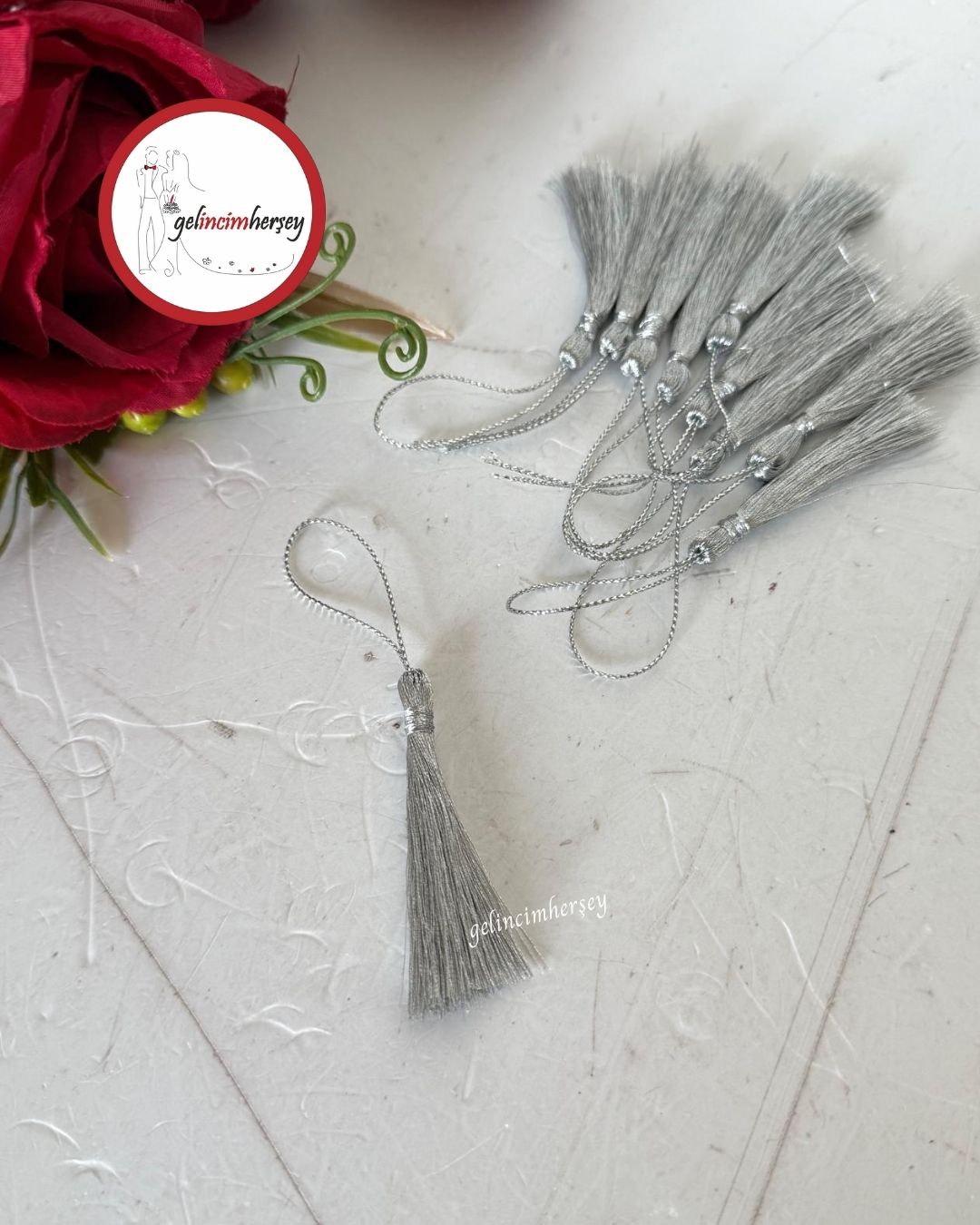 GelincimherşeySimPüskül7cmGümüş