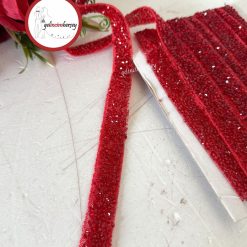 Gelincimherşey Ütü İle Yapışan Taşlı Şerit 1.5 cm 3 mt