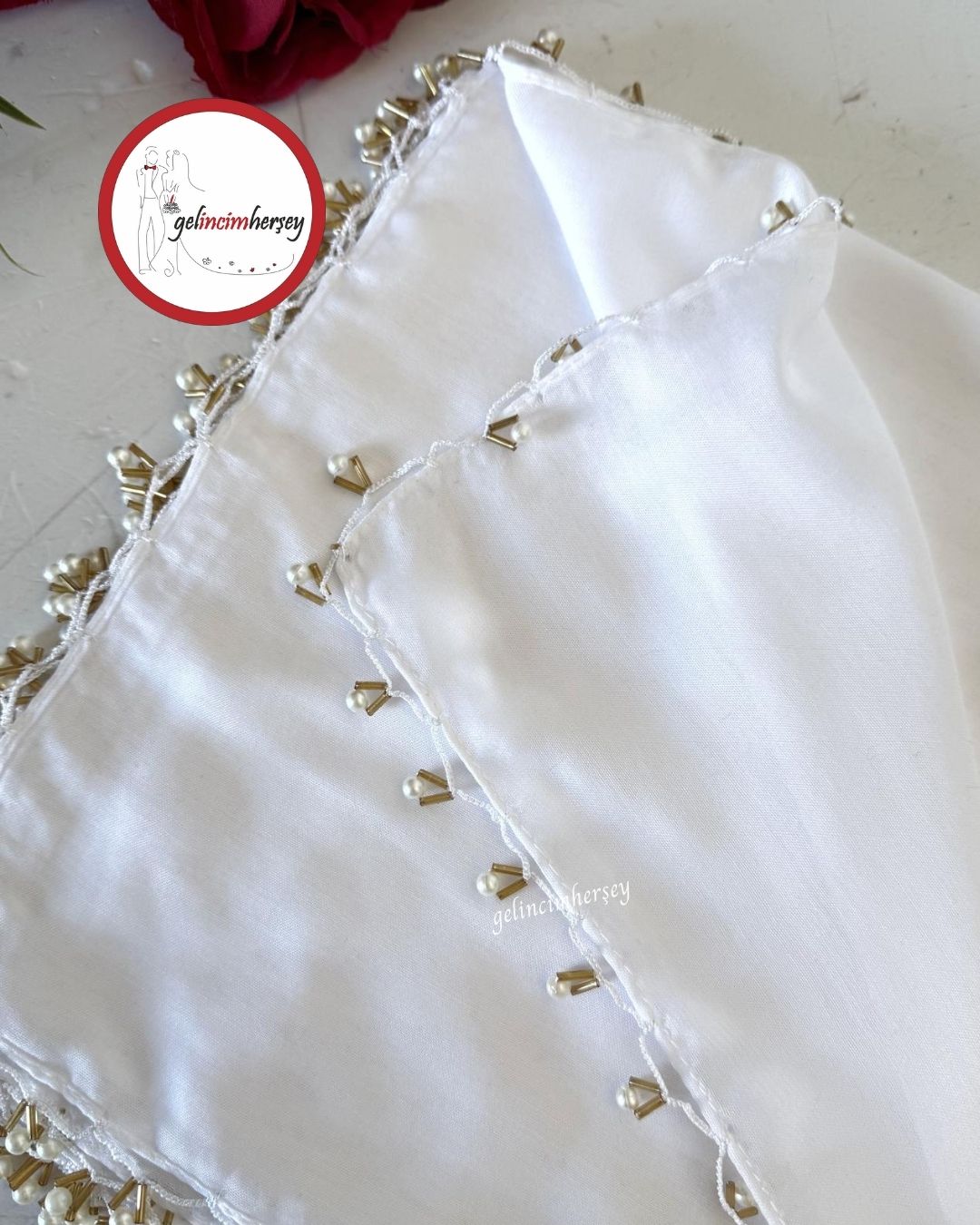 GelincimherşeyBoncukİşlemeliTülbentEkru2