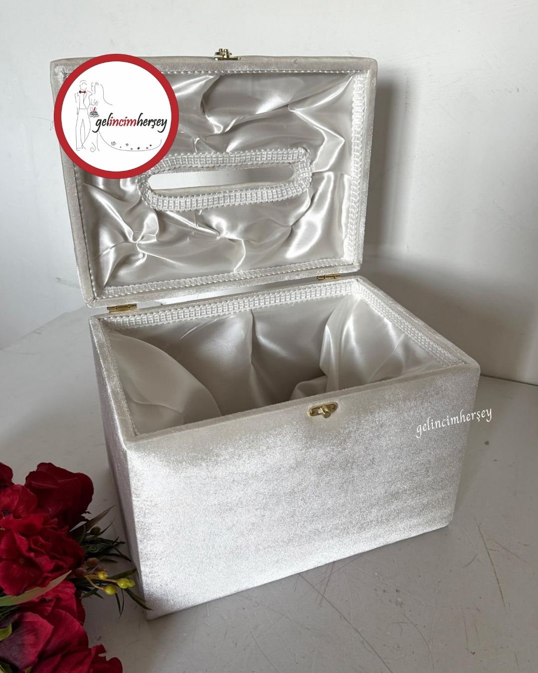 Gelincimherşey Kadife Kaplı Takı Sandığı