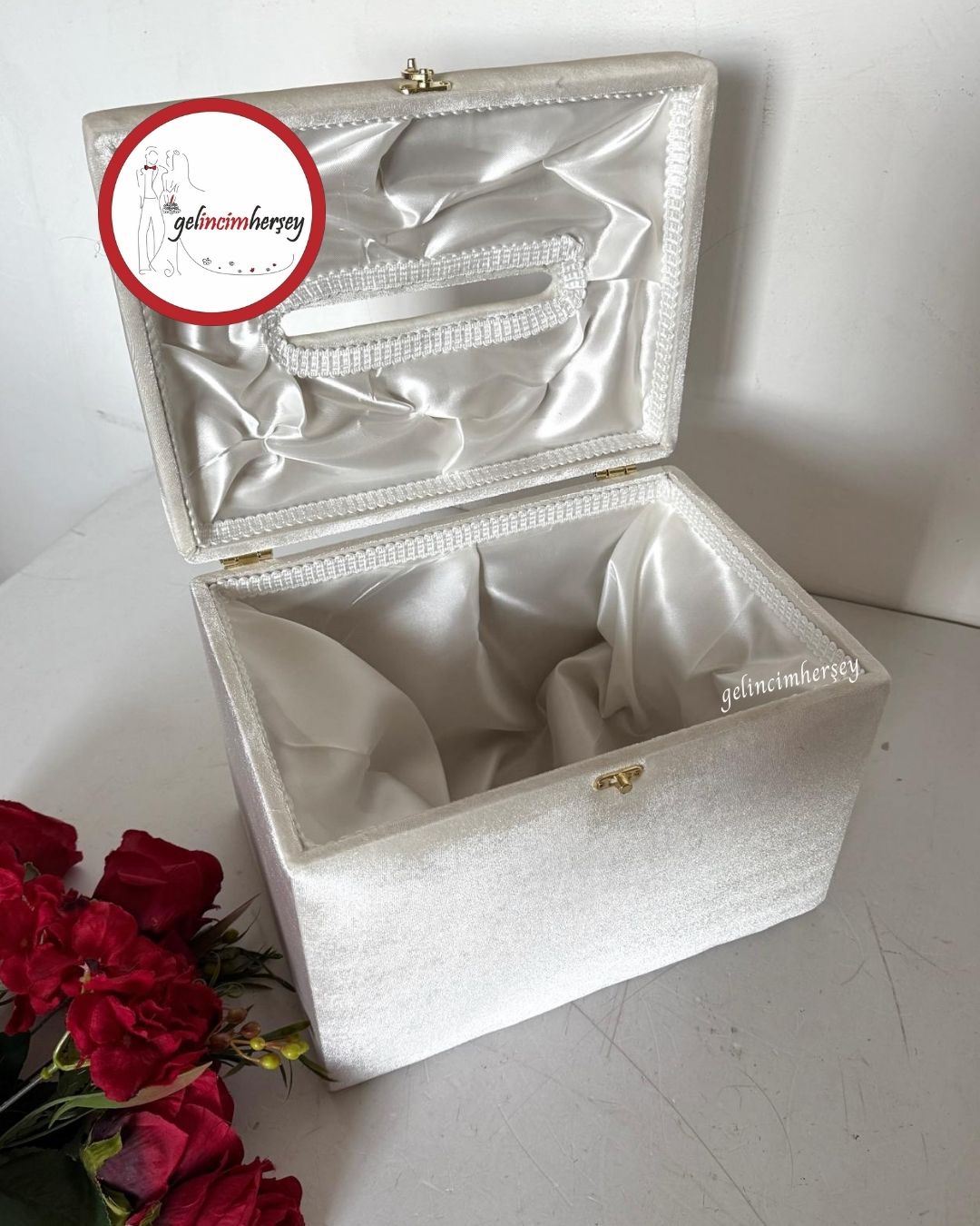 Gelincimherşey Kadife Kaplı Takı Sandığı