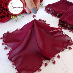 Gelincimherşey Kristal Boncuklu Şifon Halay Mendili 10'lu