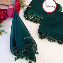 Gelincimhersey Kristal Boncuklu Şifon Halay Mendili 10lu
