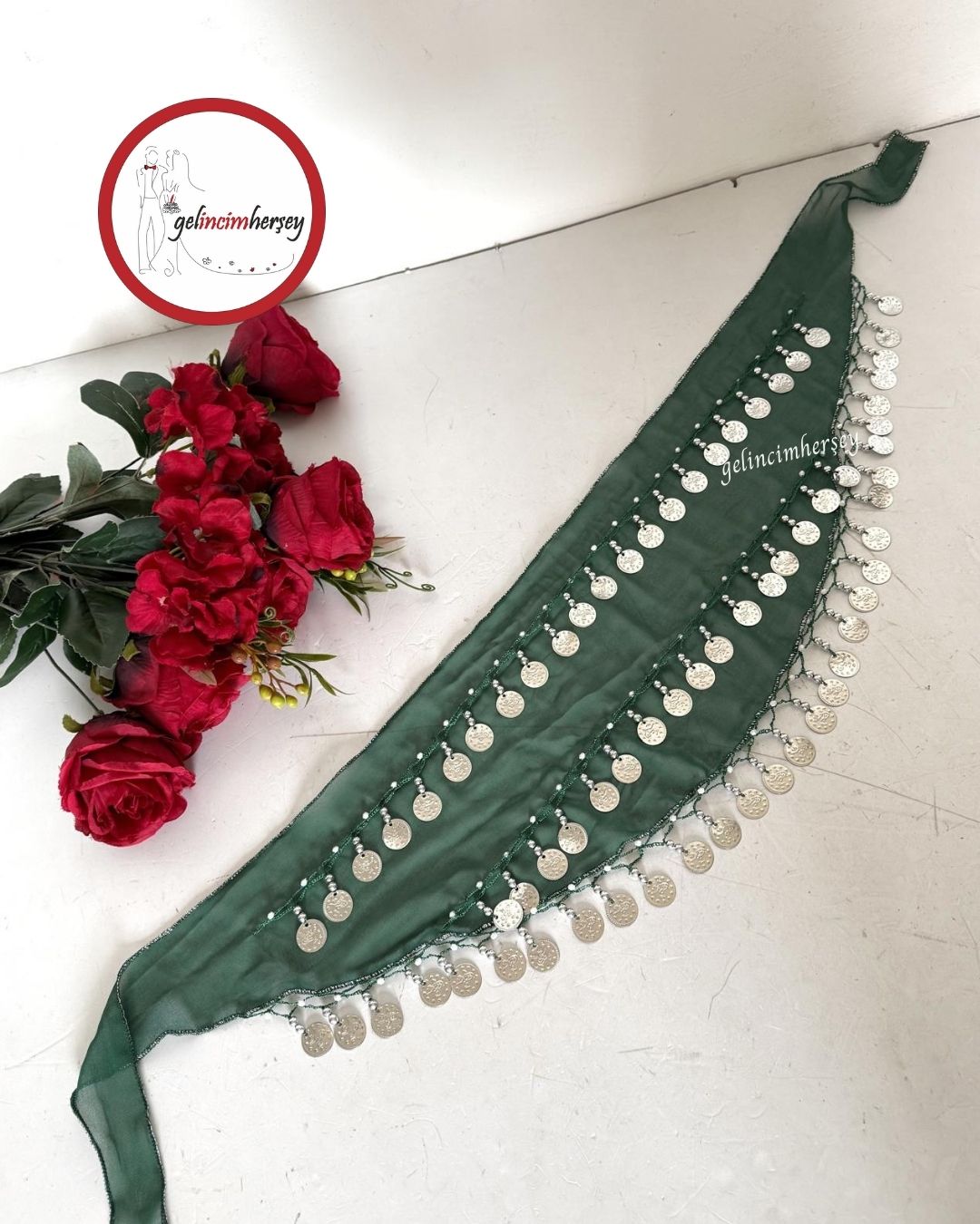 Gelincimherşey Shakira Kemeri Zümrüt Yeşil