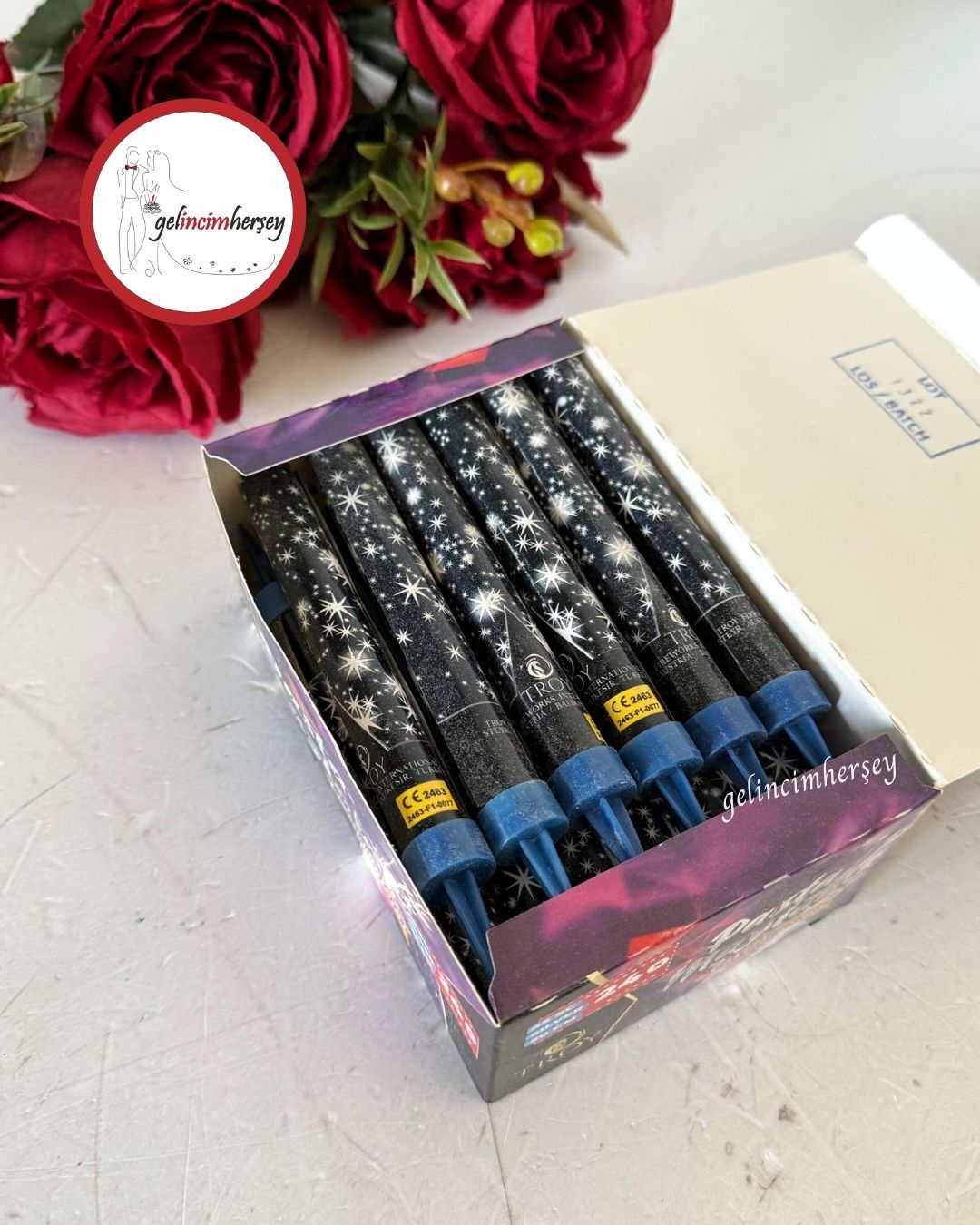 Gelincimherşey24'lüYıldızYağmuruPastaVolkanı2