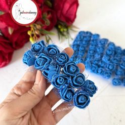 Gelincimherşey 60’lı Tüllü Lateks Çiçek - SAKS MAVİ