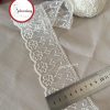 GelincimherşeyÇiçekKalpKremDantelTülGüpür6.5cm4metre2