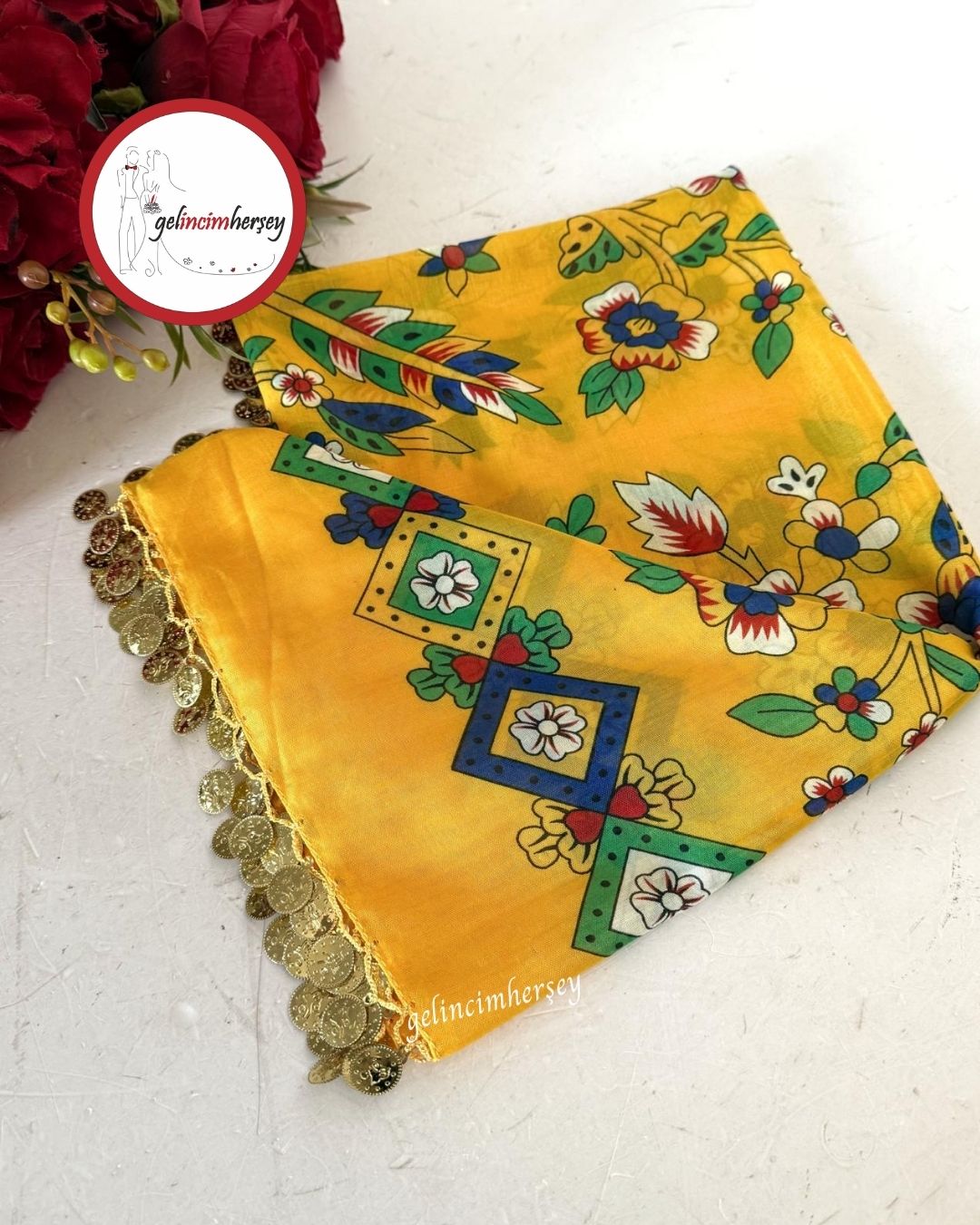 GelincimherşeyKastamonuCideYöreselElİşiYazmaTülbentOtantikDesenBaşörtüsüModeli1