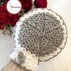 Gelincimherşey Kese Şeklinde El Örgüsü Lif - GRİ