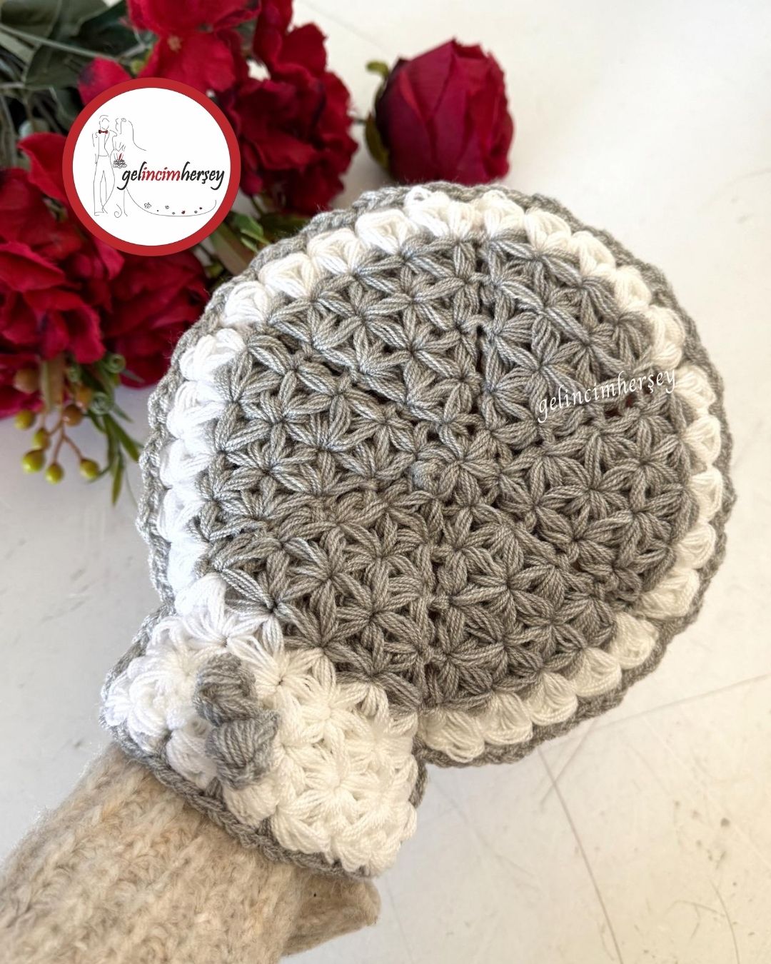 GelincimherşeyKeseŞeklindeElÖrgüsüLifGri