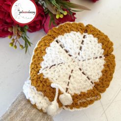 Gelincimherşey Kese Şeklinde El Örgüsü Lif - HARDAL