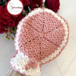 Gelincimherşey Kese Şeklinde El Örgüsü Lif - PUDRA