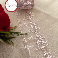 Gelincimherşey Minik Çiçekli Dantel Tül Güpür 6 cm 4 metre