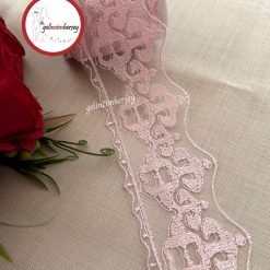 Gelincimherşey Osmanlı Dantel Tül Güpür 7 cm 4 Metre - PUDRA