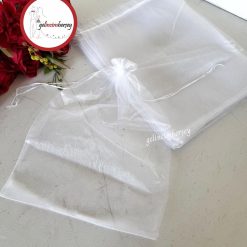 Gelincimherşey 10'lu Çeyizlik Büyük Boy İpli Tül Kese