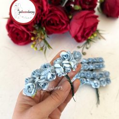 Gelincimherşey 60’lı Kağıt Çiçek - BEBE MAVİSİ