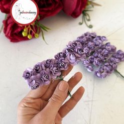 Gelincimherşey 60’lı Kağıt Çiçek - LİLA