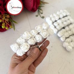 Gelincimherşey 60’lı Tüllü Lateks Çiçek - BEYAZ