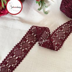 Gelincimherşey Geometrik Desen Ara Model Dantel Güpür 4 cm 4.5 Metre