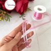 GelincimherşeyOrganzeBiyeliKurdele10mm5mtPembe2