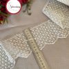 GelincimherşeySıkDokumaKremDantelTülGüpür8.5cm4metre2