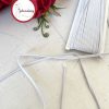 GelincimherşeyBeyazYassıLastik0.5cm5metre1