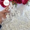 GelincimherşeyIşıltılıBoncukluFransızGüpür27cm1metreEkru2