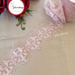 Gelincimherşey Osmanlı Dantel Tül Güpür 7 cm 4 Metre - PUDRA