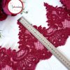 GelincimherşeyYakutKubbeFransızGüpür22cm1metreBordo2