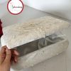 Gelincimherşey Lina Kadife Kaplama İnci ve Güpür İşlemeli Gelin Makyaj Sandığı - Thumbnail Image 4